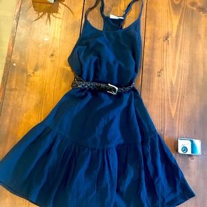 Navy blue sundress